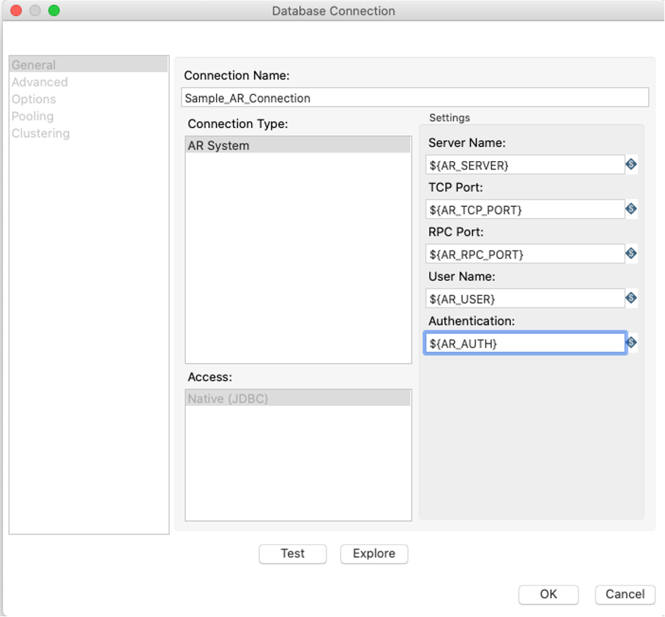 Connection setup transformation