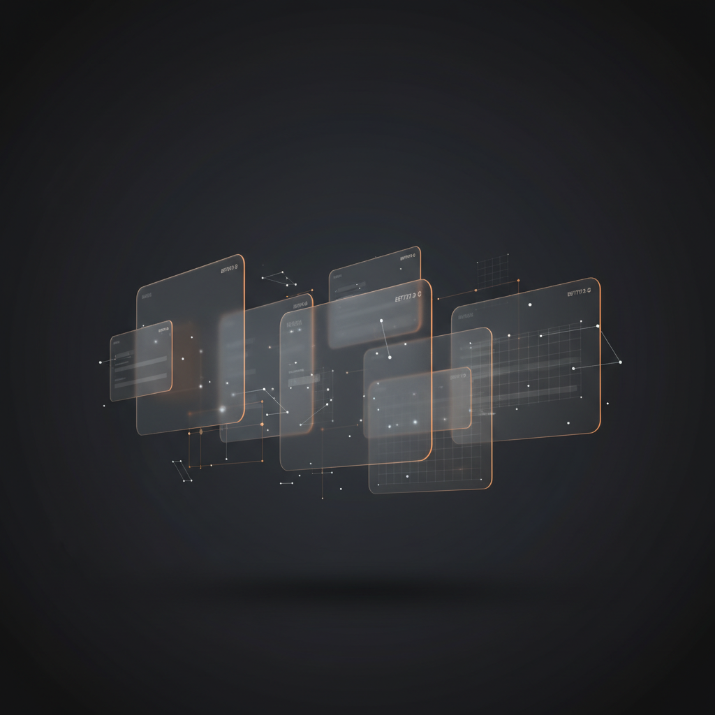 Moderne, aufgeräumte Benutzeroberfläche für Datenschutz-Software